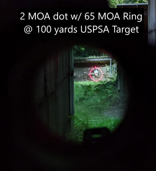 Name:  2 MOA dot + 65 MOA Ring - 100 yards.jpg
Views: 4282
Size:  27.6 KB