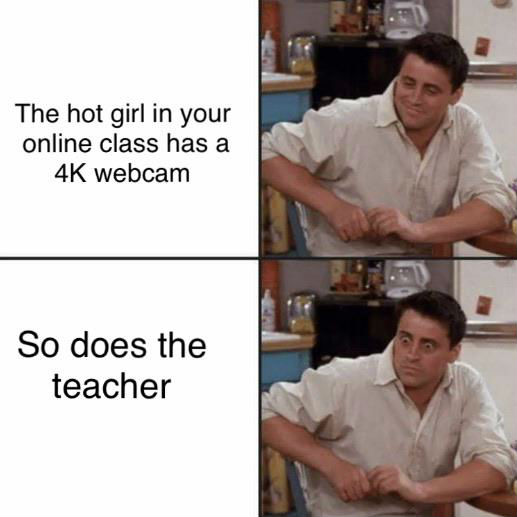 Name:  the-hot-girl-in-your-online-class-has-a-4k-webcam-meme.jpg
Views: 801
Size:  35.4 KB