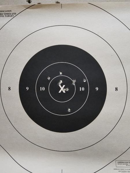 Name:  Ruger 22:45 Mk III at 25 yds.jpg
Views: 523
Size:  30.9 KB